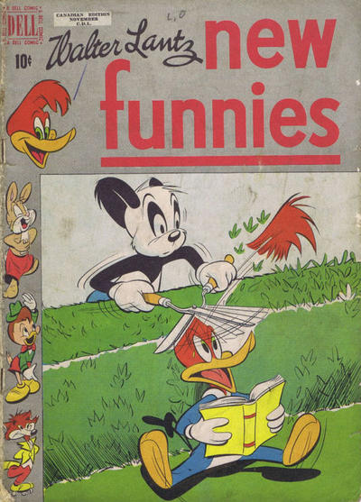 Cover for Walter Lantz New Funnies (Wilson Publishing, 1948 series) #164