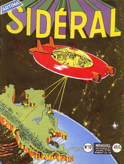 Cover for Sidéral (Arédit-Artima, 1958 series) #10
