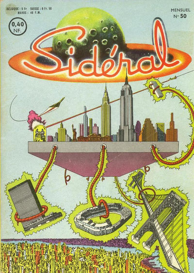 Cover for Sidéral (Arédit-Artima, 1958 series) #50