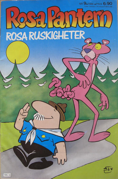Cover for Rosa Pantern (Semic, 1973 series) #9/1986