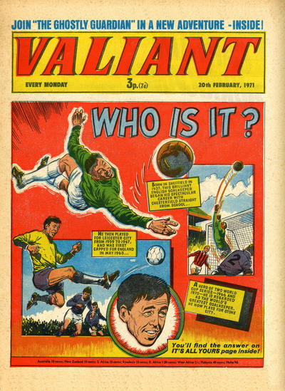 Cover for Valiant (IPC, 1964 series) #20 February 1971