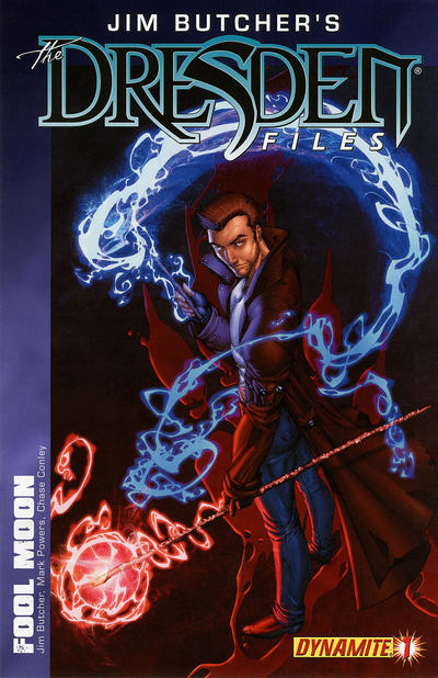 Cover for Jim Butcher's The Dresden Files: Fool Moon (Dynamite Entertainment, 2011 series) #1