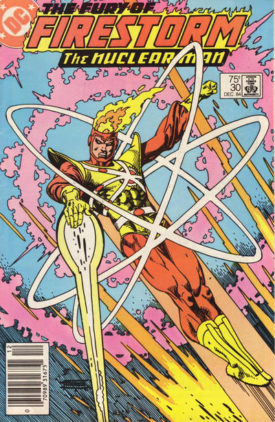 Cover for The Fury of Firestorm (DC, 1982 series) #30 [Newsstand]