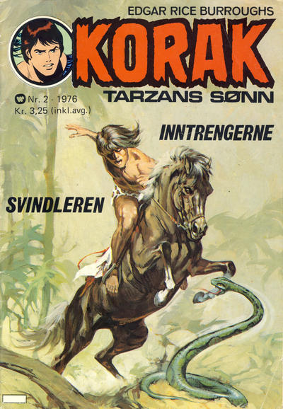 Cover for Korak (Illustrerte Klassikere / Williams Forlag, 1966 series) #2/1976