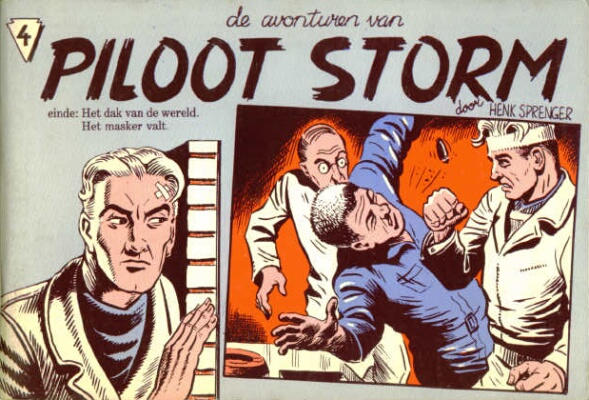 Cover for De avonturen van Piloot Storm (De Lijn, 1981 series) #4