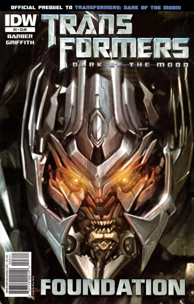 Cover for Transformers: Foundation (IDW, 2011 series) #3