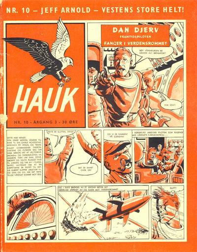 Cover for Hauk (Serieforlaget / Se-Bladene / Stabenfeldt, 1955 series) #10/1957