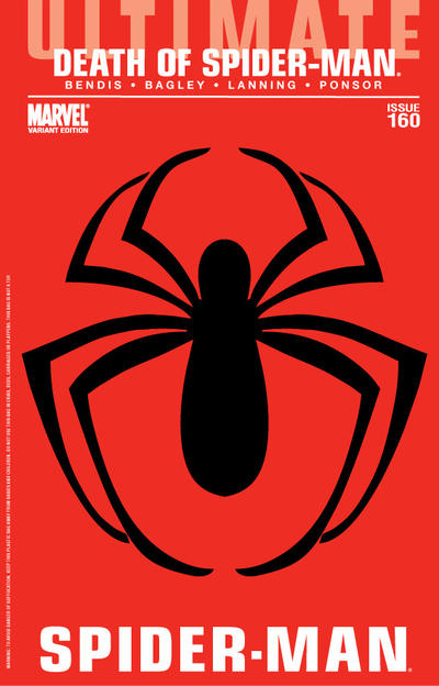 Cover for Ultimate Spider-Man (Marvel, 2009 series) #160 [Mark Bagley  Standard Cover]