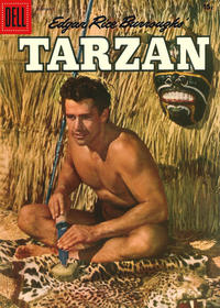 Cover Thumbnail for Edgar Rice Burroughs' Tarzan (Dell, 1948 series) #89 [15¢]