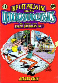 Cover for Underground Classics (Rip Off Press, 1985 series) #1 [1.50 cover price (1985)]