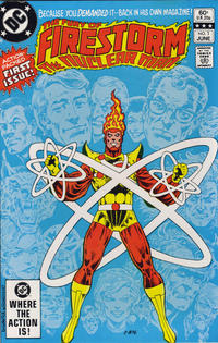 Cover Thumbnail for The Fury of Firestorm (DC, 1982 series) #1 [Direct]