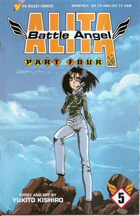 Cover Thumbnail for Battle Angel Alita Part Four (Viz, 1994 series) #5