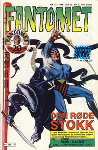 Cover Thumbnail for Fantomet (Semic, 1976 series) #17/1984