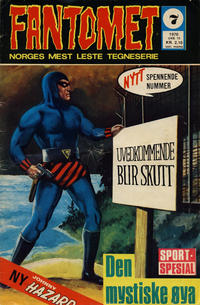 Cover Thumbnail for Fantomet (Romanforlaget, 1966 series) #7/1970