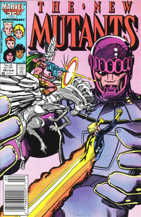Cover for The New Mutants (Marvel, 1983 series) #48 [Newsstand]