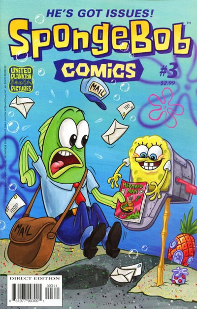 Cover for SpongeBob Comics (United Plankton Pictures, Inc., 2011 series) #3