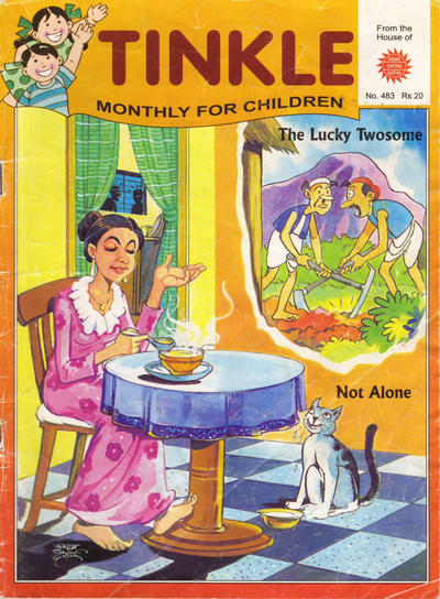 Cover for Tinkle (India Book House, 1980 series) #483
