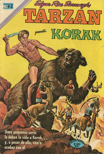 Cover for Tarzán (Editorial Novaro, 1951 series) #256
