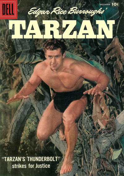 Cover for Edgar Rice Burroughs' Tarzan (Dell, 1948 series) #99