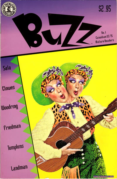 Cover for Buzz (Kitchen Sink Press, 1990 series) #1