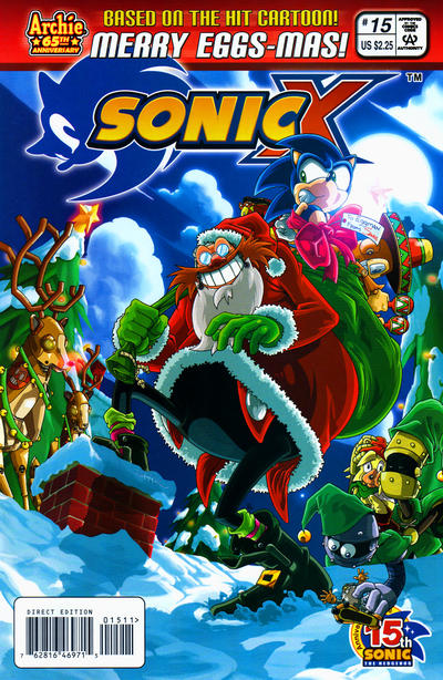 Cover for Sonic X (Archie, 2005 series) #15