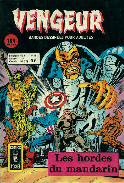 Cover for Vengeur (Arédit-Artima, 1972 series) #15