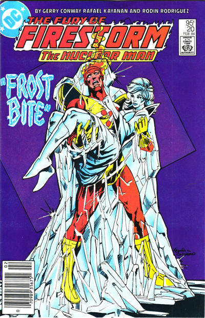 Cover for The Fury of Firestorm (DC, 1982 series) #20 [Canadian]