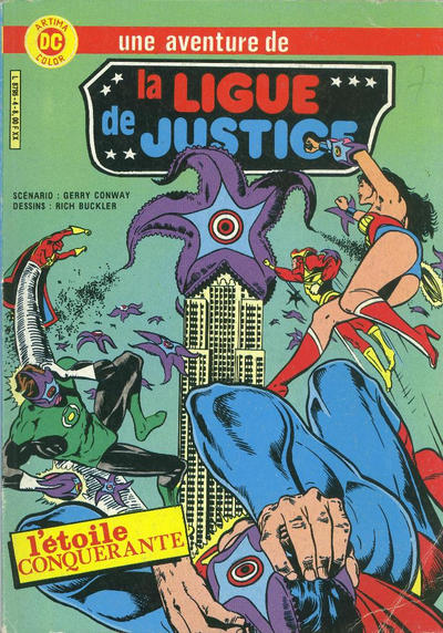 Cover for La Ligue de Justice (Arédit-Artima, 1982 series) #4 - L'étoile conquérante
