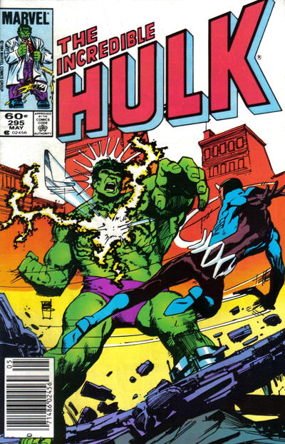 Cover for The Incredible Hulk (Marvel, 1968 series) #295 [Newsstand]