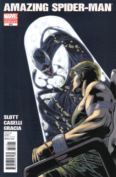Cover for The Amazing Spider-Man (Marvel, 1999 series) #654 [2nd Printing Variant - Paulo Siqueira Cover]