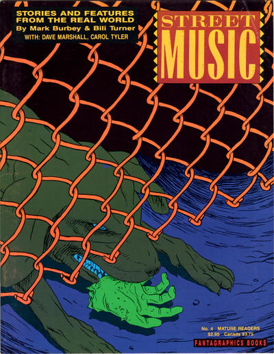Cover for Street Music (Fantagraphics, 1988 series) #4