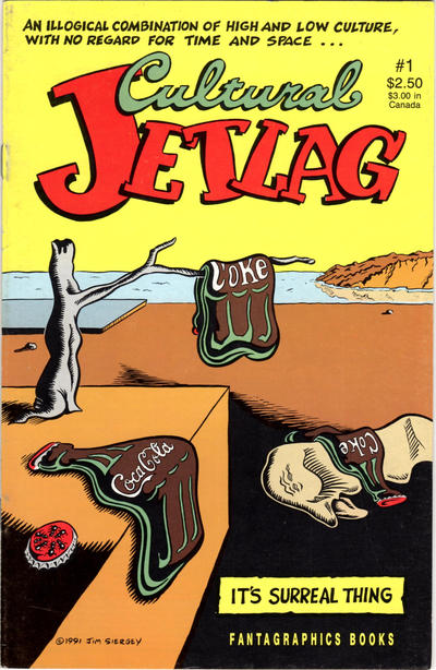 Cover for Cultural Jet Lag (Fantagraphics, 1991 series) #1 (2)