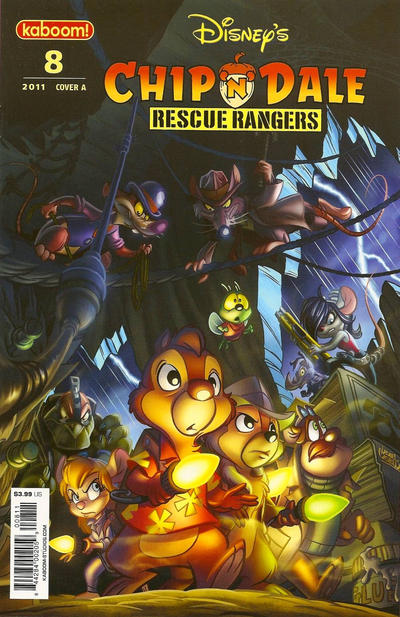 Cover for Chip 'n' Dale Rescue Rangers (Boom! Studios, 2010 series) #8 [Cover A]