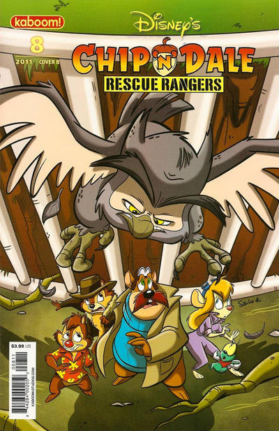 Cover for Chip 'n' Dale Rescue Rangers (Boom! Studios, 2010 series) #8 [Cover B]