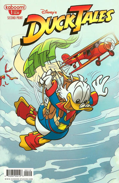 Cover for DuckTales (Boom! Studios, 2011 series) #1 [Second printing]
