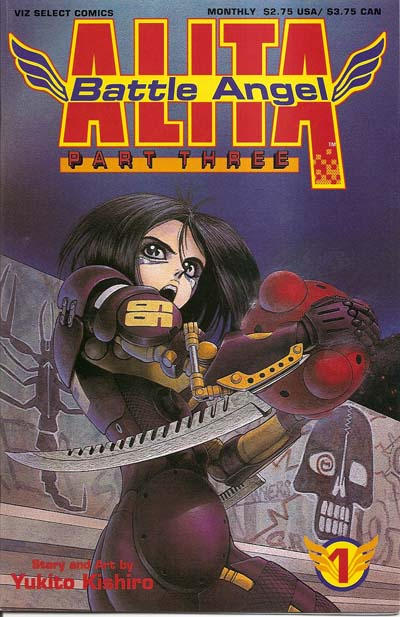 Cover for Battle Angel Alita Part Three (Viz, 1993 series) #1
