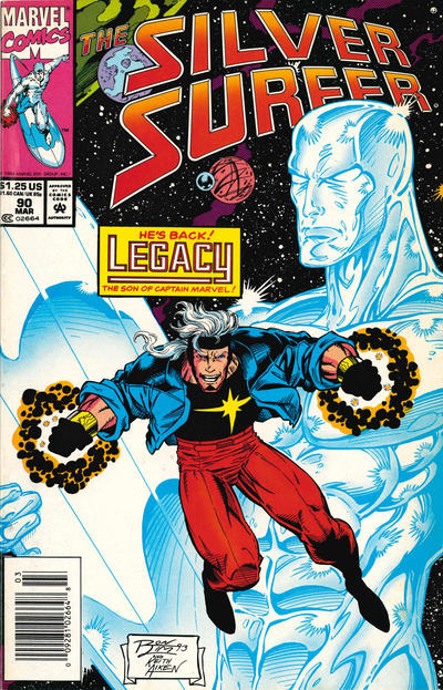 Cover for Silver Surfer (Marvel, 1987 series) #90 [Newsstand]