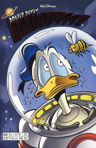 Cover for Donald Duck Tema pocket; Walt Disney's Tema pocket (Hjemmet / Egmont, 1997 series) #[29] - Donald Ducks romodyssé