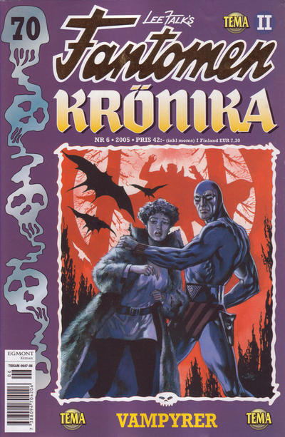 Cover for Fantomen-krönika (Egmont, 1997 series) #70