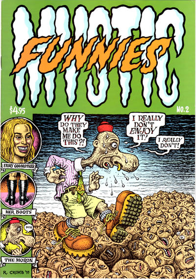 Cover for Mystic Funnies (Fantagraphics, 2001 series) #2 [2nd printing]