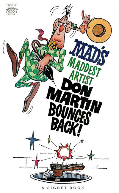 Cover for Don Martin Bounces Back (New American Library, 1963 series) #D2287