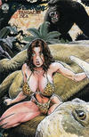 Cover Thumbnail for Cavewoman: Pangaean Sea (2000 series) #1 [blue foil title (of main cover)]