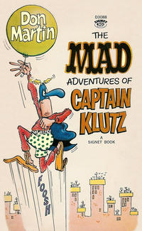 Cover for The Mad Adventures of Captain Klutz (New American Library, 1967 series) #D3088 [1st printing]