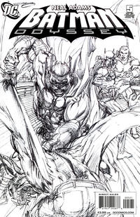 Cover Thumbnail for Batman: Odyssey (DC, 2010 series) #5 [Neal Adams Sketch Cover]