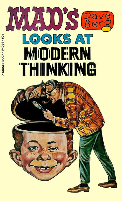 Cover for Mad's Dave Berg Looks at Modern Thinking (New American Library, 1969 series) #P4064