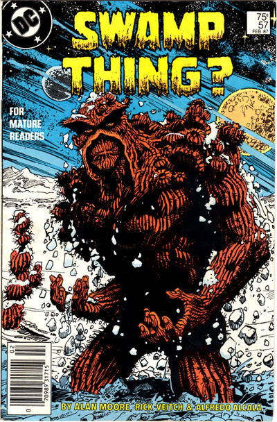 Cover for Swamp Thing (DC, 1985 series) #57 [Newsstand]
