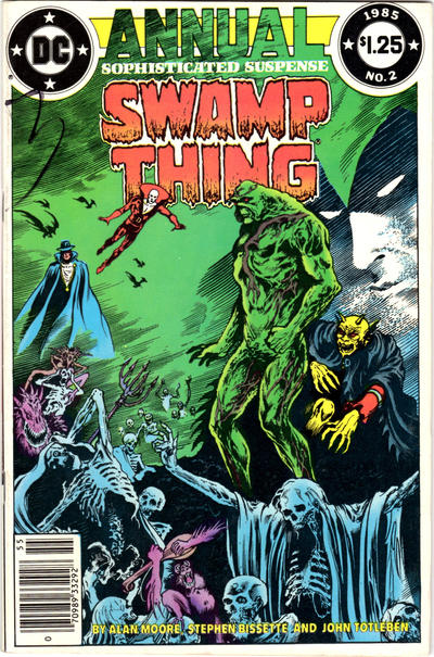 Cover for Swamp Thing Annual (DC, 1985 series) #2 [Newsstand]