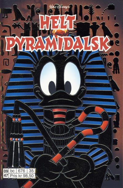 Cover for Donald Duck Tema pocket; Walt Disney's Tema pocket (Hjemmet / Egmont, 1997 series) #[31] - Helt pyramidalsk