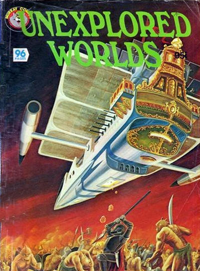 Cover for Unexplored Worlds (K. G. Murray, 1982 ? series) 