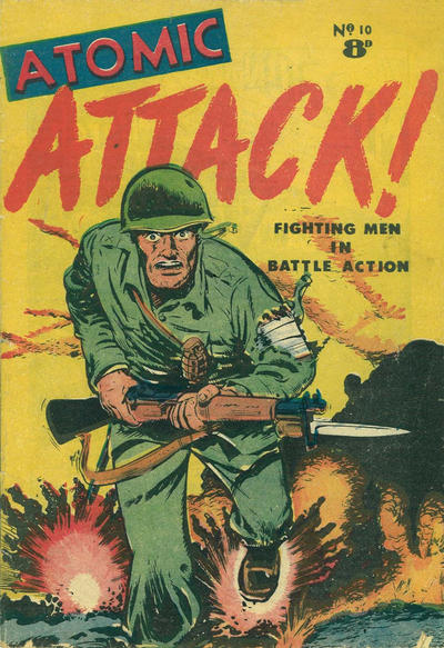 Cover for Atomic Attack! (Calvert, 1953 ? series) #10